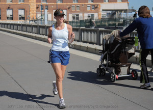 female runner